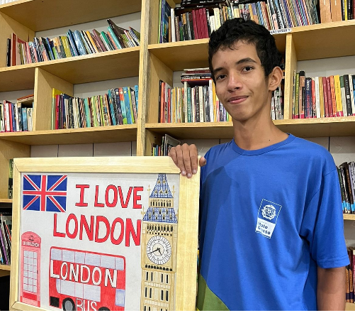 Estudante de assentamento em Itanhangá ganha bolsa para intercâmbio na Inglaterra